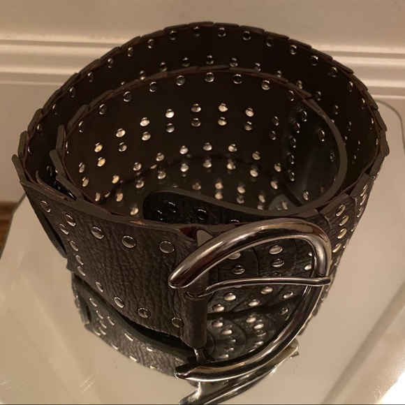 Nanni Brown Leather Belt 90 - Picture 5 of 5